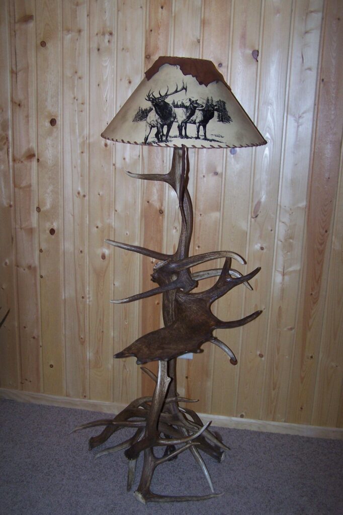 Elk Moose Floor Lamp